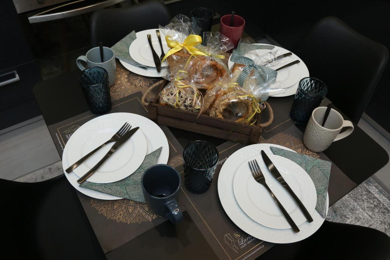 La Larissa Luxury Apartments Koronis 外观 照片